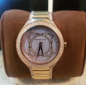 Rose Gold Lavender MK Watch